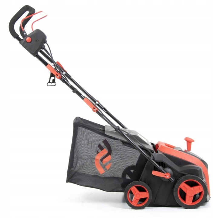 MOCNY AERATOR WERTYKULATOR ELEKTRYCZNY KOSZ 55L 3w1 40cm AREATOR FAWORYT