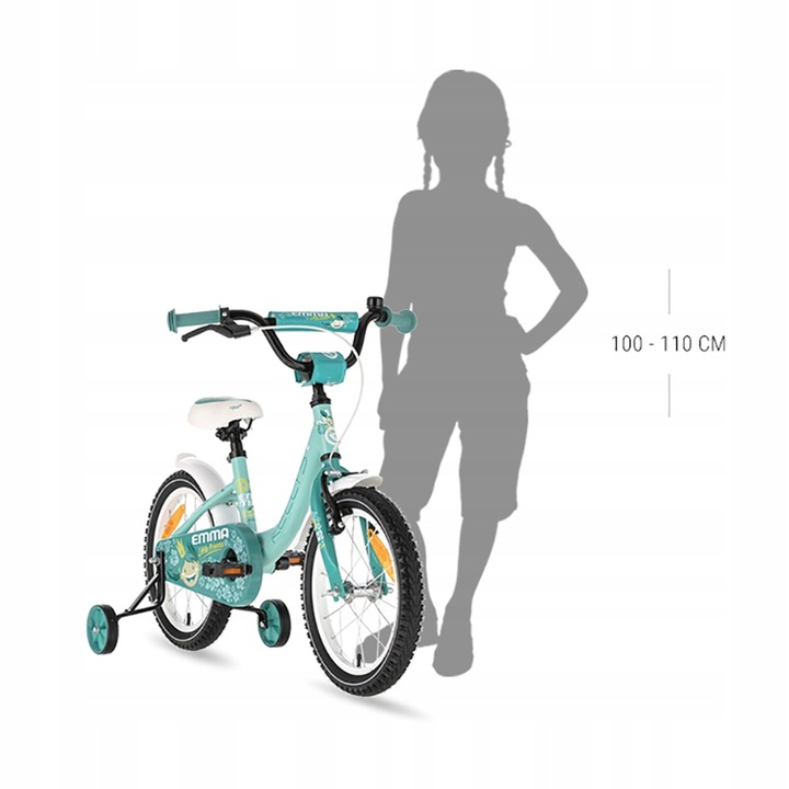 Rower dziecięcy Kellys EMMA MENTHOL 2023 16''