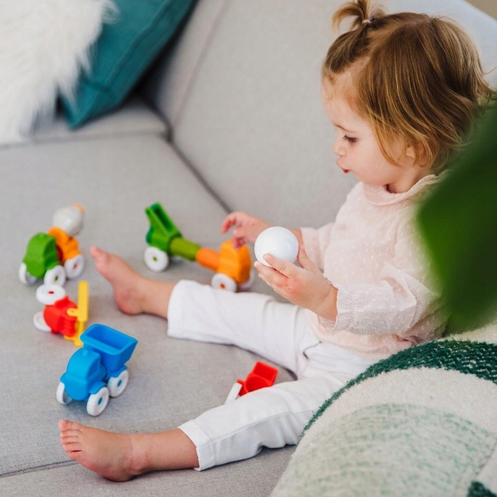 Klocki magnetyczne My First Vehicles Smart Max IUVI Games