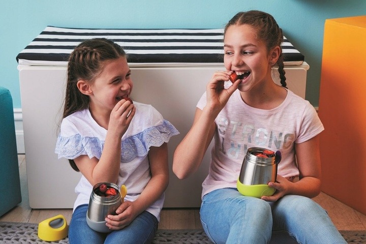 Termos na jedzenie 335 ml. Emerald Forest B.BOX Widelec Łyżka Zestaw