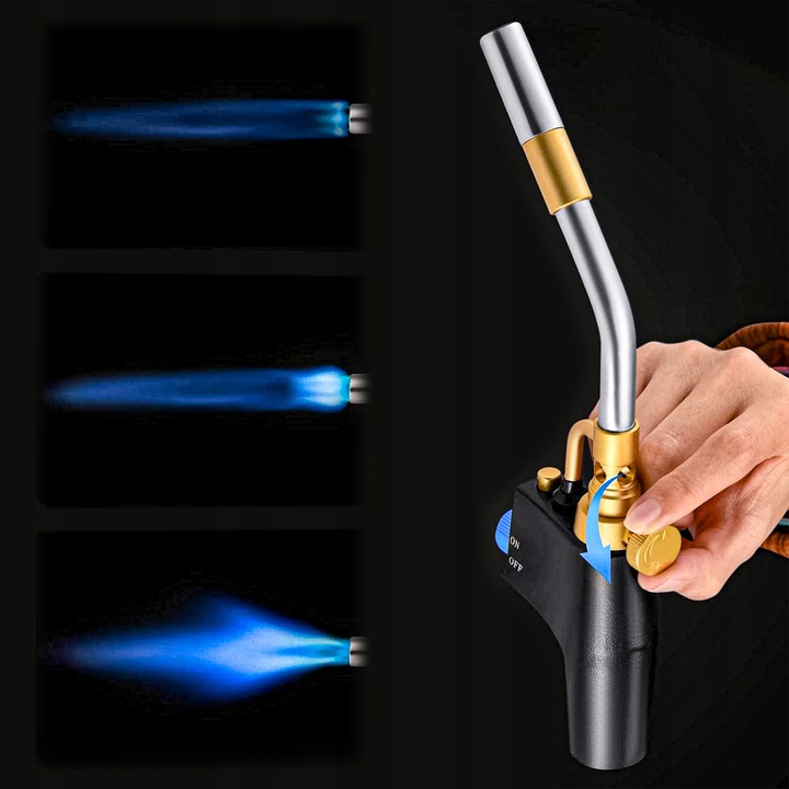 PALNIK GAZOWY LUTOWNICZY LUTOWNICA NA PROPAN/MAPP + ADAPTER 2800°C