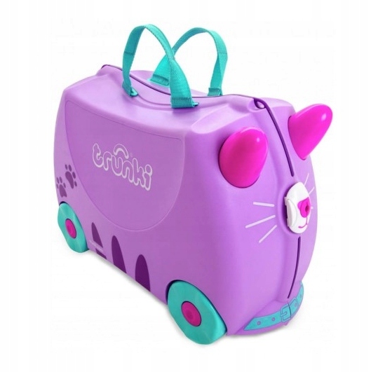 Trunki Jeżdżąca walizeczka Trunki - Kotek Cassie + naklejki