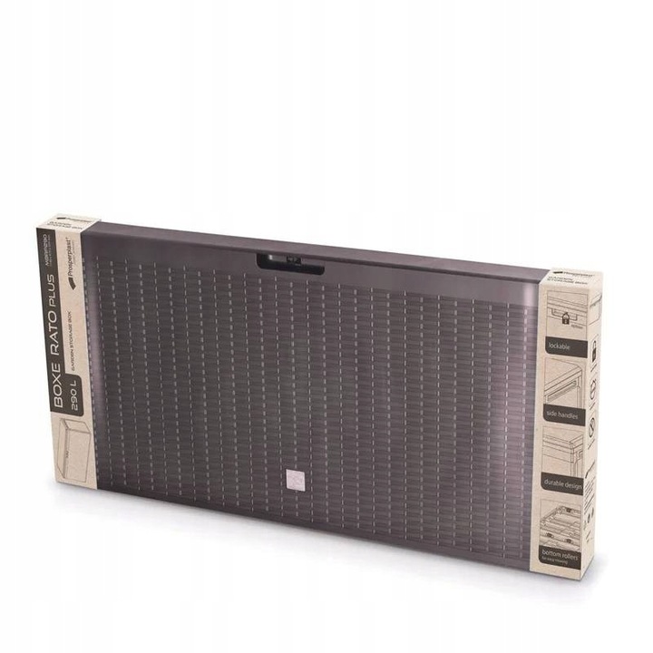 Skrzynia ogrodowa Boxe Rato Plus 290l umbra - Prosperplast MBRP290-440U