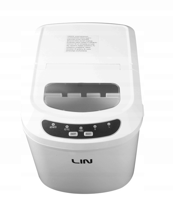 Kostkarka do lodu LIN Ice PRO-W12 Biały
