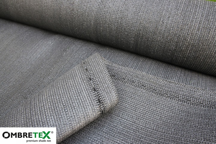 Siatka Cieniująca 1,5x25m Grafitowa 95% OSŁONA Płotu Ogrodzenia Balkonu UV