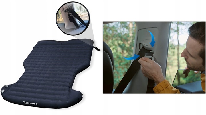 AEROGOGO GC2-01 MATERAC samopompujący się do samochodu Tesla model Y 2 os.
