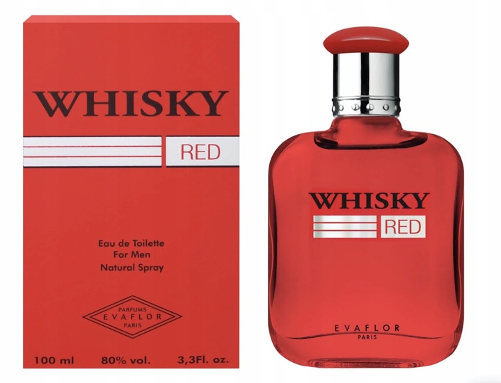 WHISKY EDT MEN RED 100 ML