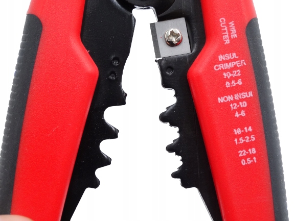 Szczypce do ściągania izolacji przewodów automat ściągacz 0.5-6mm 5003