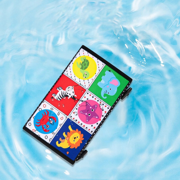 ZABAWKA SENSORYCZNA SKŁADANA Z LUSTERKIEM DLA DZIECI NIEMOWLĄT EDUKACYJNA