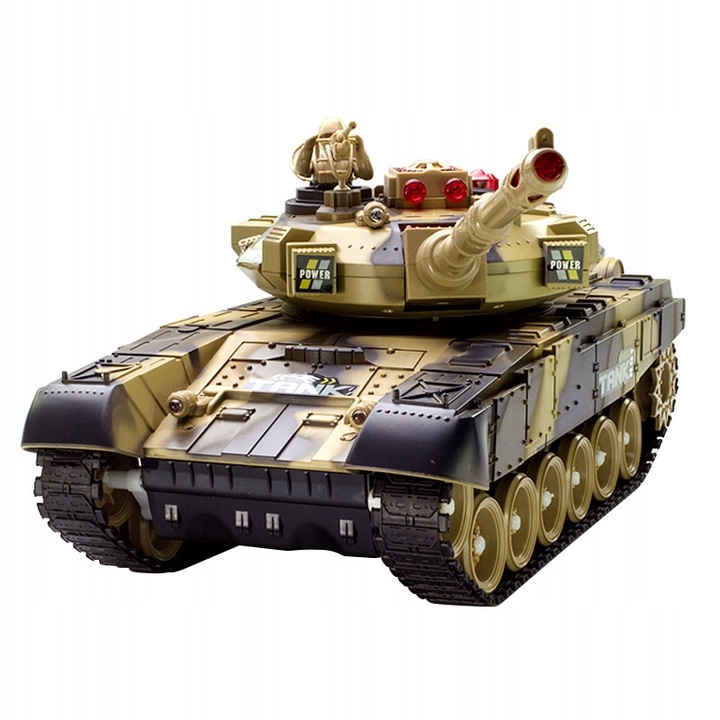 BITWA CZOŁGÓW ZDALNIE STEROWANE CZOŁGI WOJSKOWE W KOLORACH MORO 2.4GHz RC