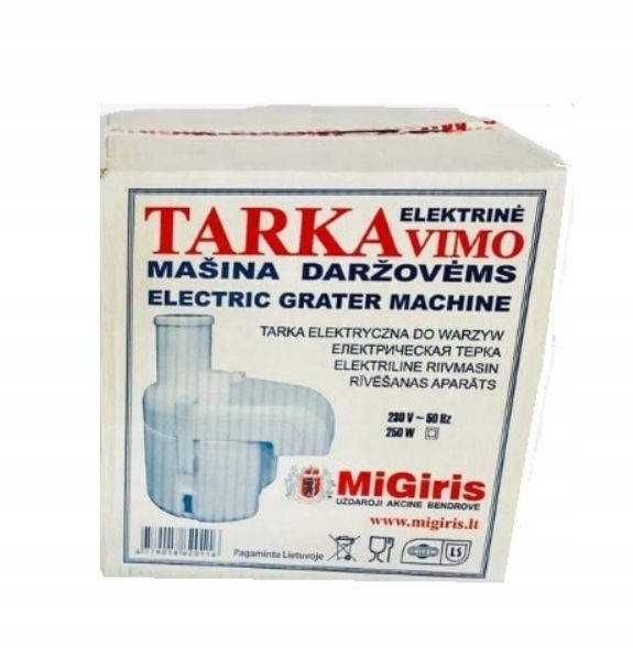 NIEZAWODNA MASZYNKA LITEWSKA MIGIRIS DO TARCIA ZIEMNIAKÓW CIORKA TARKA
