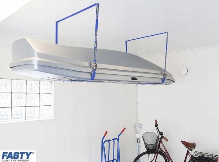 Wieszak winda do boxa dachowego na box dachowy