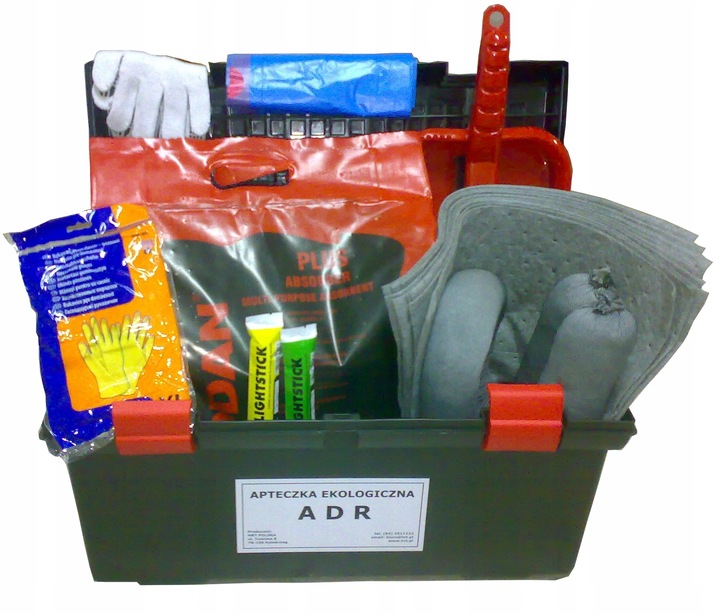Apteczka ekologiczna ADR - sorbent....... sorbenty
