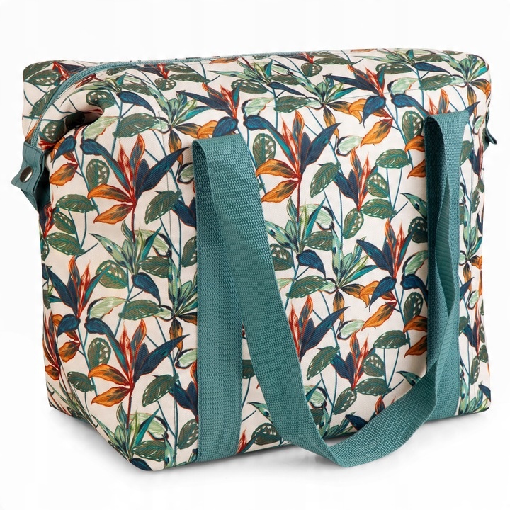 Torba termiczna plażowa z izolacją duża 28 litrów na ramię Spokey ECO WAY