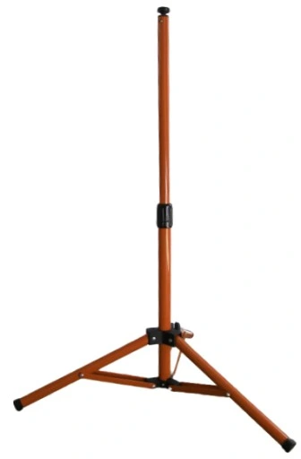 Statyw budowlany stojak na naświetlacz halogen WYSOKOŚĆ 90cm LED CZERWONY