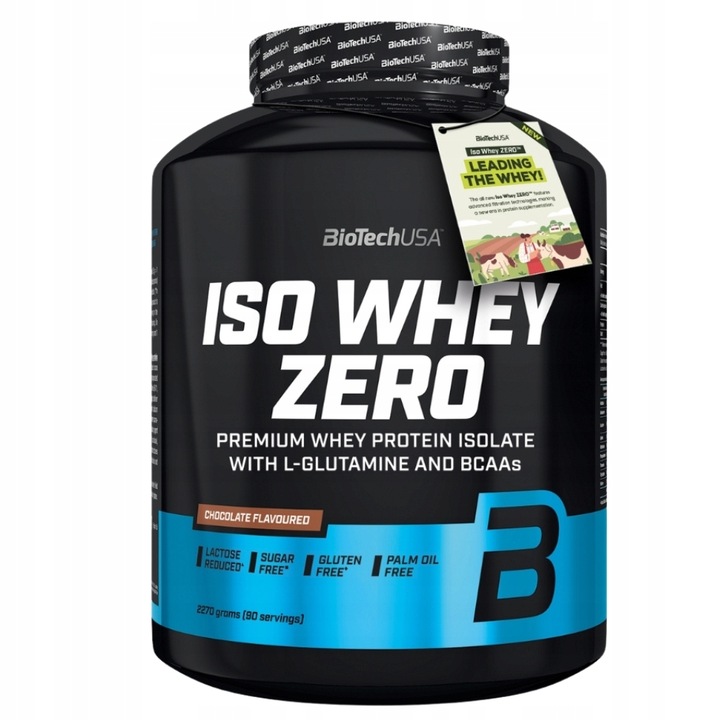 BIOTECH ISO WHEY ZERO 2270g BIAŁKO WPI + ISO WHEY ZERO 500g IZOLAT SERWATKA