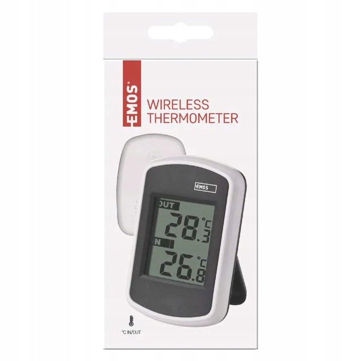 TERMOMETR Z CZUJNIKIEM BEZPRZEW. 100m EMOS E0042