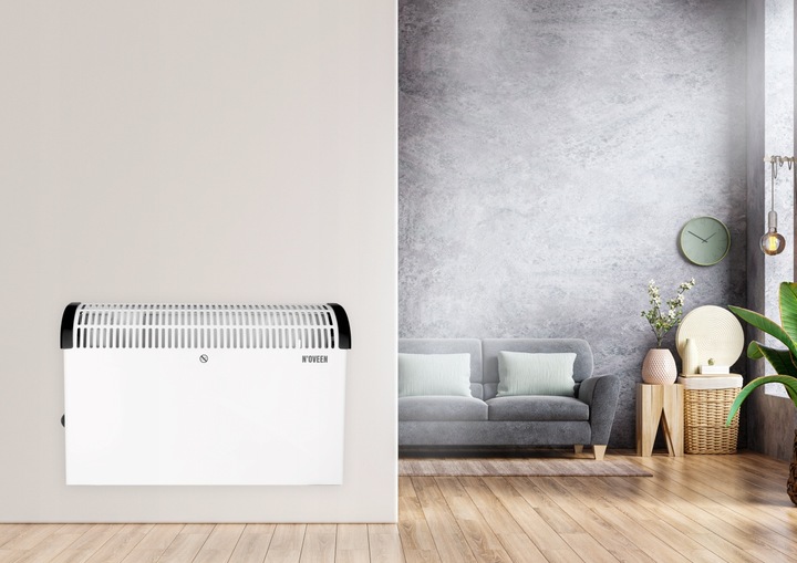 GRZEJNIK ELEKTYCZNY FARELKA KALORYFER TURBO NAWIEW