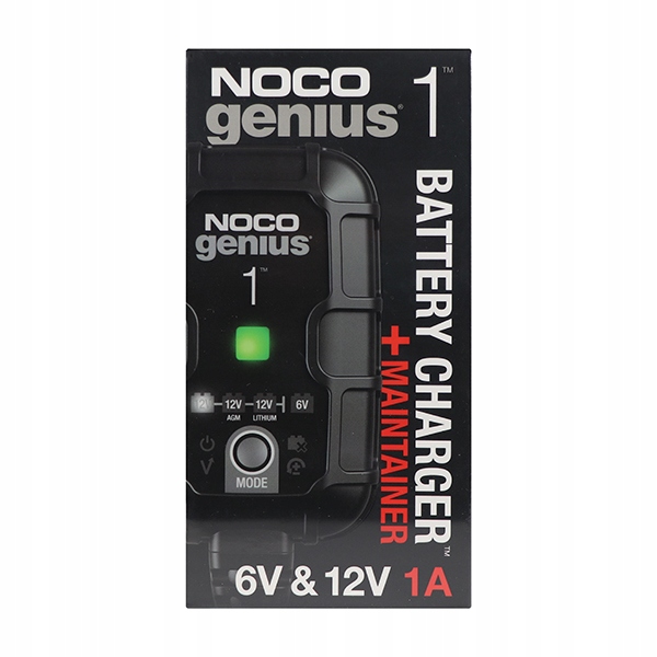 Prostownik samochodowy Noco GENIUS1 1A 6V / 12V Ładowarka