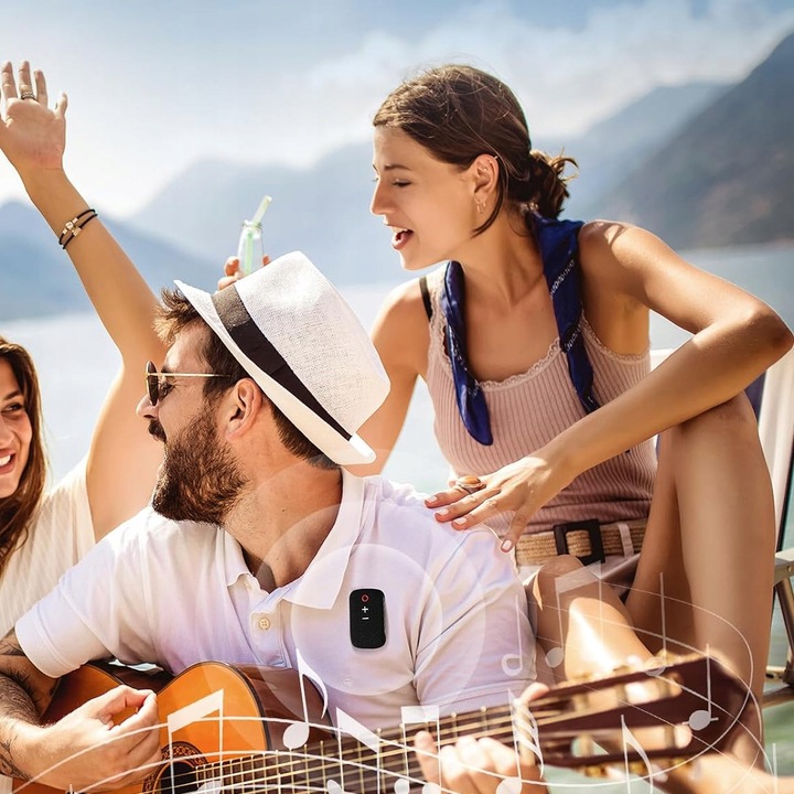 ZESTAW GŁOŚNOMÓWIĄCY NAJNOWSZY BLUETOOTH 5.3 AKUMULATOR FUNKCJA GŁOŚNIKA