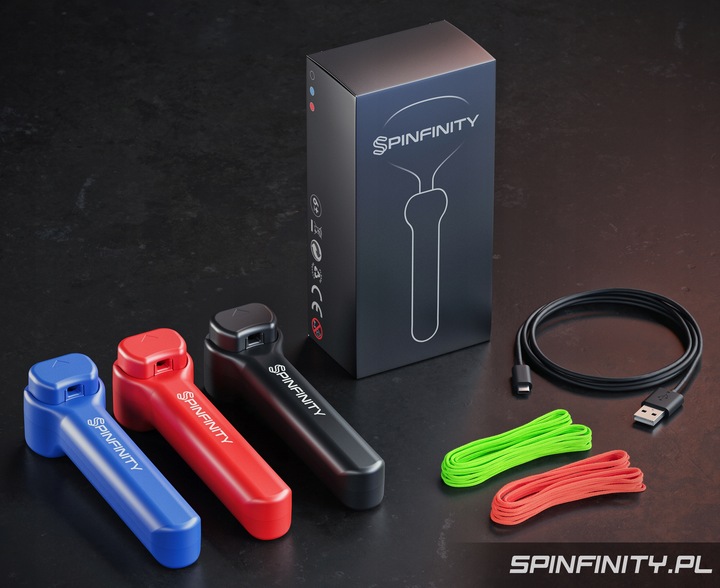 SPINFINITY - WYJĄTKOWA ZABAWKA ŚWIETLNA - LOOP LASSO / ZIPSTRING