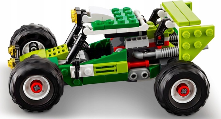 LEGO 31123 CREATOR SAMOCHÓD TERENOWY BUGGY KOPARKA QUAD 3w1