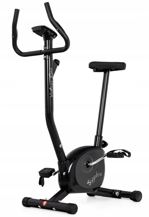 ROWER stacjonarny VINTAGE rowerek TRENINGOWY pionowy SAPPHIRE do ćwiczeń