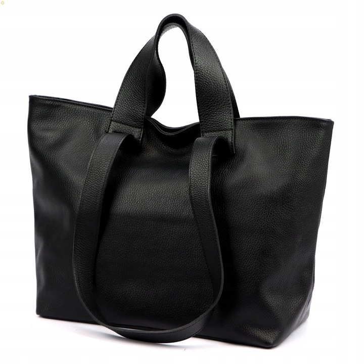 WŁOSKA TOREBKA DAMSKA SHOPPER LAURA BIAGGI PREMIUM SKÓRA NATURALNA A4 NEW