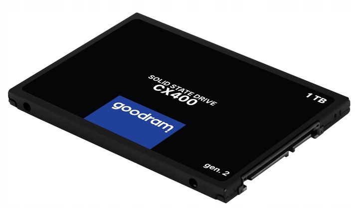 Dysk SSD GOODRAM 1TB CX400 G.2 2,5 SATA3 technologia 3D NAND Flash
