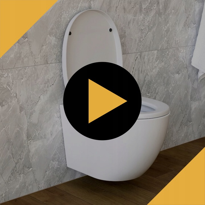 Deska WC sedesowa toaletowa klozetowa WC UNIWERSALNA Wolnoopadająca POLLY