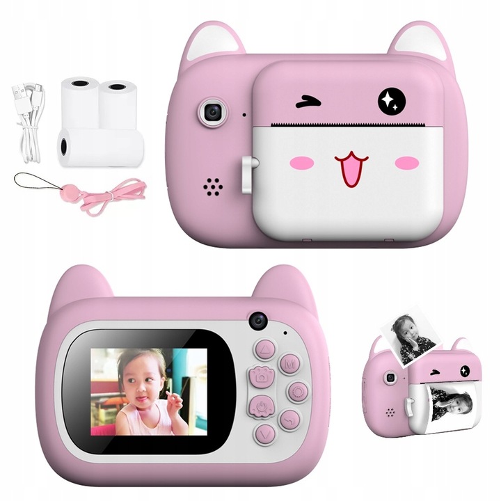 Aparat cyfrowy natychmiastowy HD z drukarką POLARX