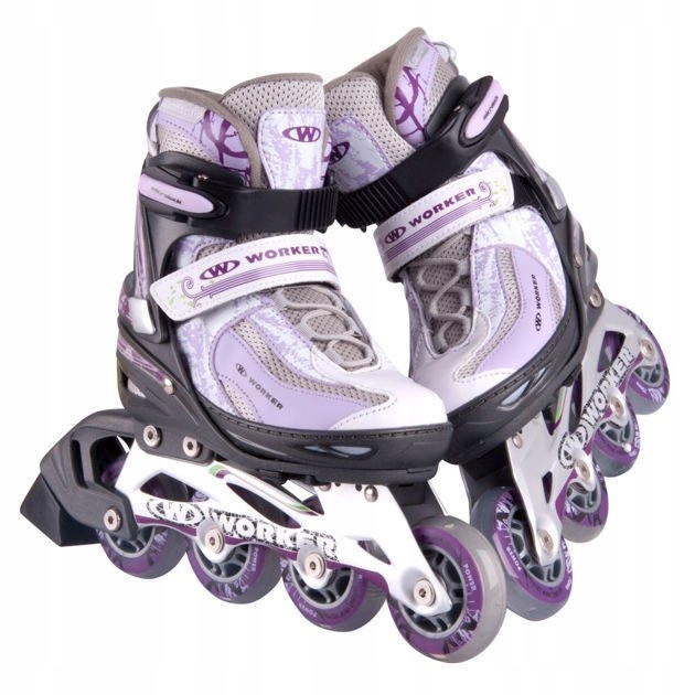 ROLKI REGULOWANE PERLETA DAMSKIE WORKER ABEC 5