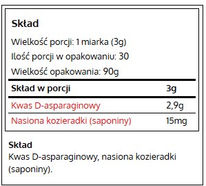 MEGABOL DAA-STIN 90g -ŚWIETNY BOOSTER TESTOSTERONU