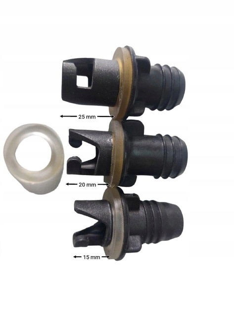 Końcówka pompki pontonu Kolibri BARK do zaworu boston pasuje do desek SUP