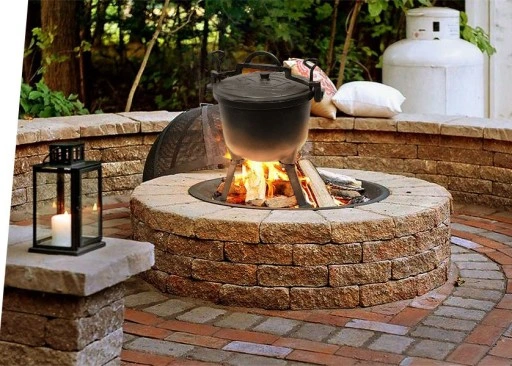 KOCIOŁEK ŻELIWNY MEYERHOFF 15L + GRATIS ŁYŻKA