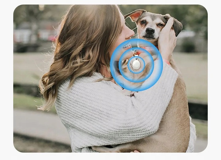 Lokalizator GPS MiTag Bluetooth iOS MiLi + Etui Brelok Znajdź Lokalizacja