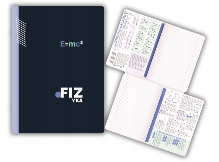KOMPLET 8 ZESZYTÓW ZE ŚCIĄGĄ KLASA 7-8 A5/60K ŚCIĄGA KOLOROWA 60 KARTEK