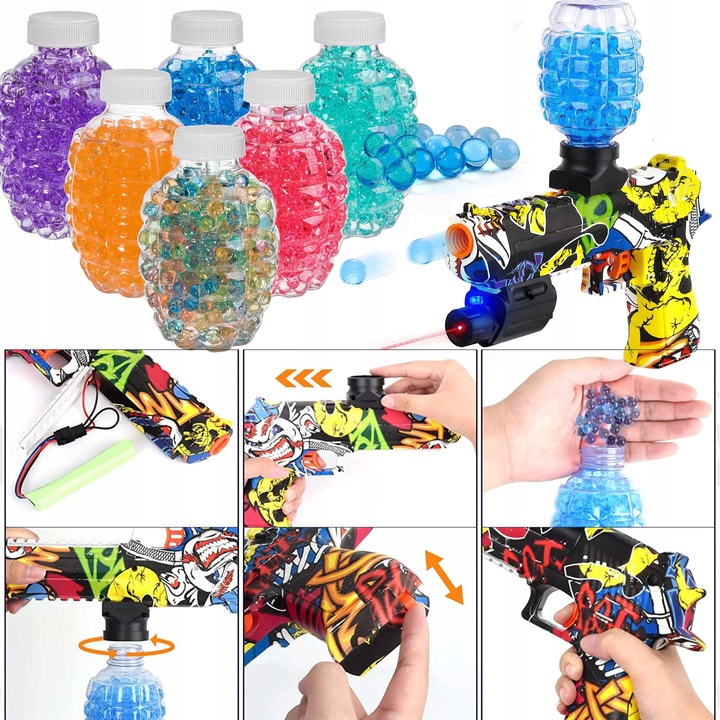 EAGLE KARABIN PISTOLET MP AUTOMAT NA KULKI ŻELOWE_