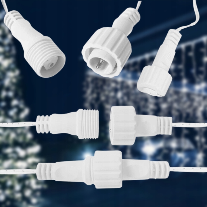 SOPLE LED 500 LAMPKI ZIMNE WISZĄCE 20M ZEWNĘTRZNE WEWNĘTRZNE EFEKT FLASH