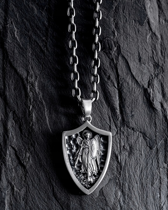 ŁAŃCUSZEK SREBRNY MĘSKI 925 NASZYJNIK - splot KOTWICZNY 55