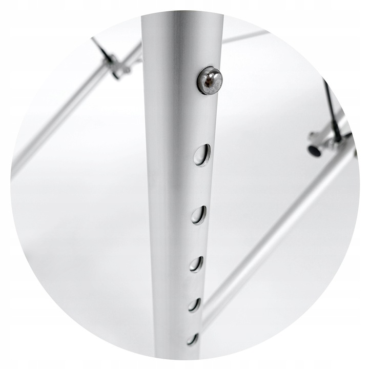 Stół Łóżko Masażu Składany Aluminiowy Przenośny 2-Segmentowy Leżanka