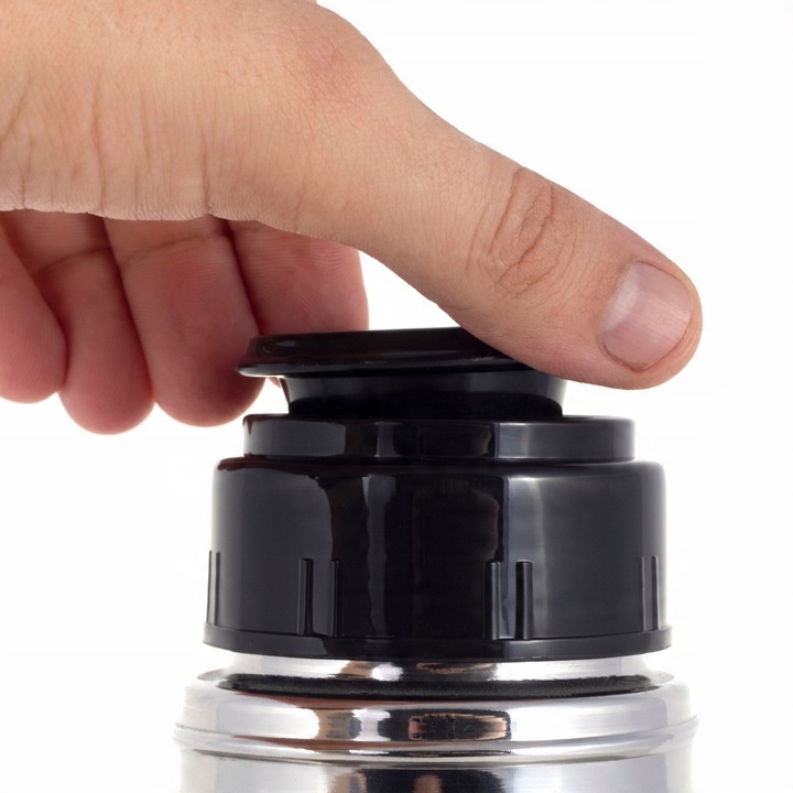 KUBEK TERMICZNY TERMOS STALOWY 100% SCZELNY pojemny bidon KAMILLE 950 ml