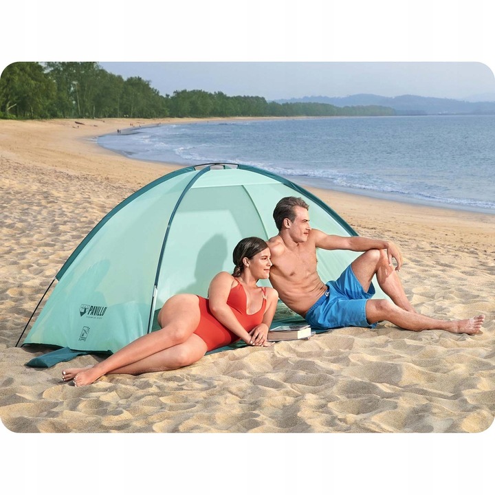 Namiot plażowy parawan turystyczny 200x120x95 cm