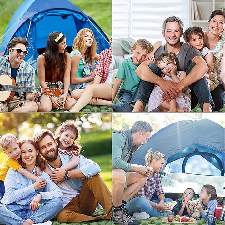 MATA SAMOPOMPUJĄCA KARIMATA DMUCHANA MATERAC 195X125 CM