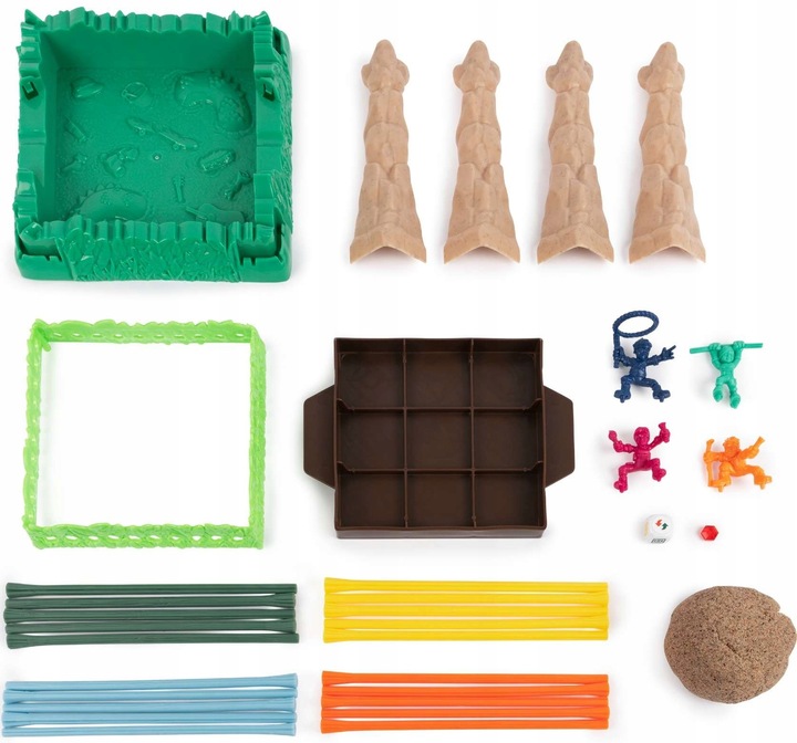 PIASEK KINETYCZNY GRA ZRĘCZNOŚCIOWA RUCHOME PIASKI SINK N' SAND KINETIC