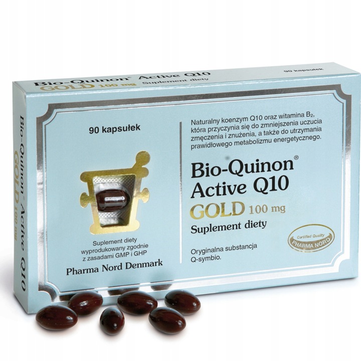 Bio-quinon active Q10 gold kapsulka 100mg 90 kaps