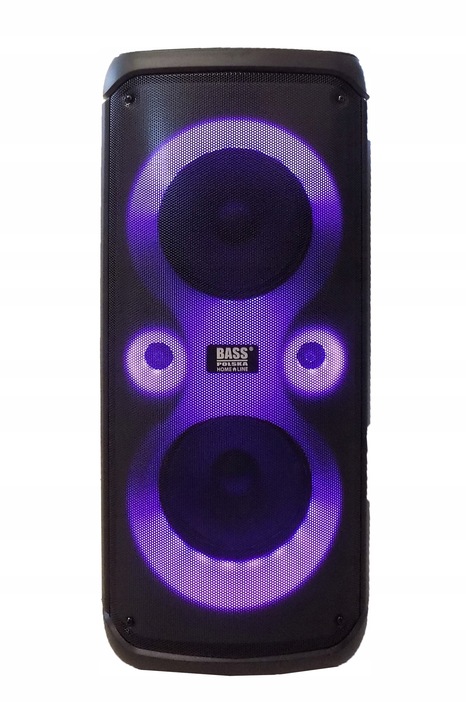 KOLUMNA GŁOŚNIKOWA PRZENOŚNA KARAOKE BLUETOOTH USB AKUM SUPER JAKOŚĆ MOCNA