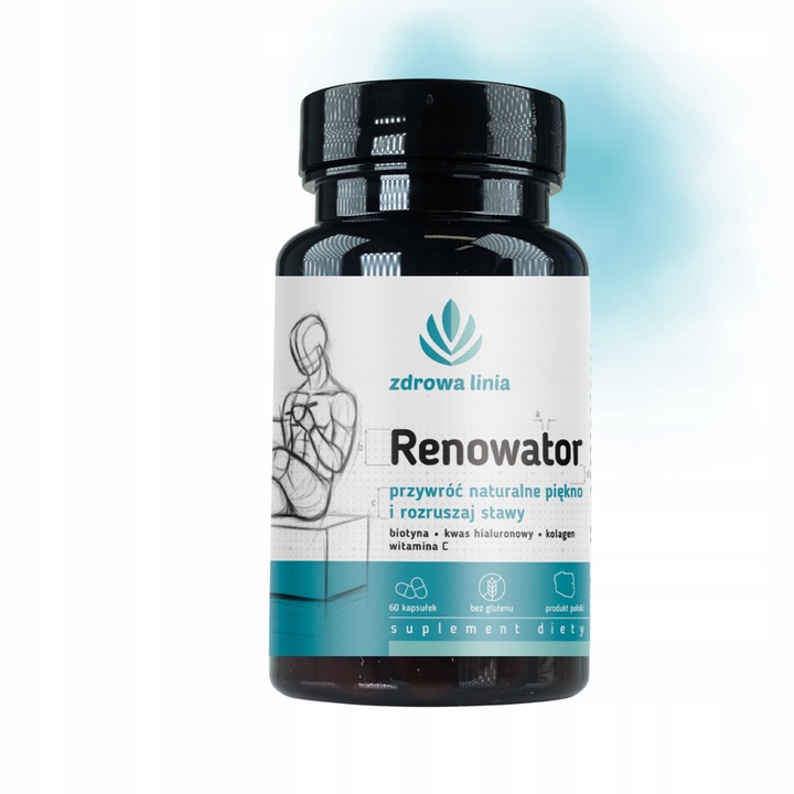 Renowator Kolagen Naticol kwas hialuronowy wit C na stawy skórę paznokcie