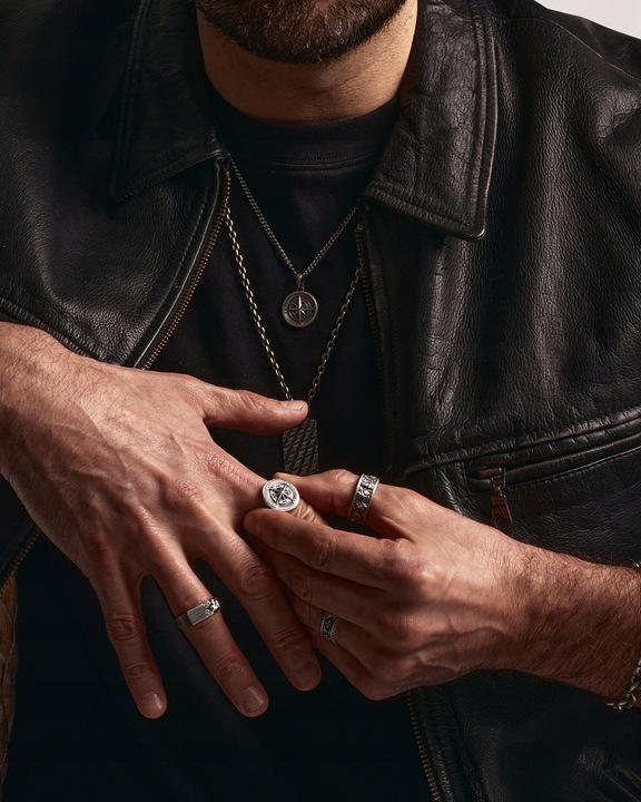 SREBRNY WISIOREK KOMPAS ZAWIESZKA MĘSKA SREBRO PRÓBA 925 REYTEL NA PREZENT