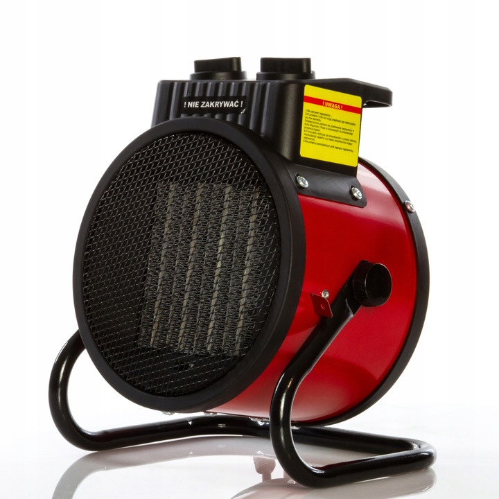 NAGRZEWNICA ELEKTRYCZNA 2000W OGRZEWACZ WENTYLATOR TERMOWENTYLATOR FARELKA